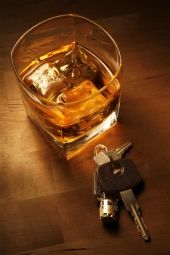 Alcohol Drink and Car Keys